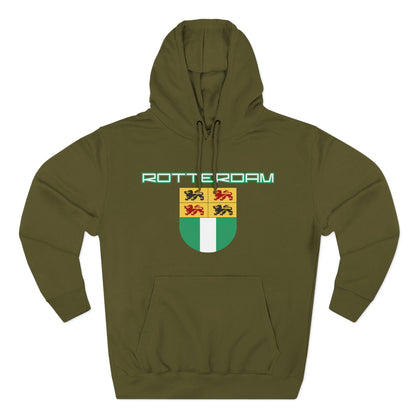 Rotterdam Hoodie — 'Rotterdam', 'coat of arms' (BIG).