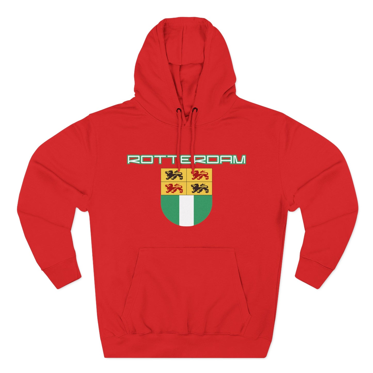 Rotterdam Hoodie — 'Rotterdam', 'coat of arms' (BIG).