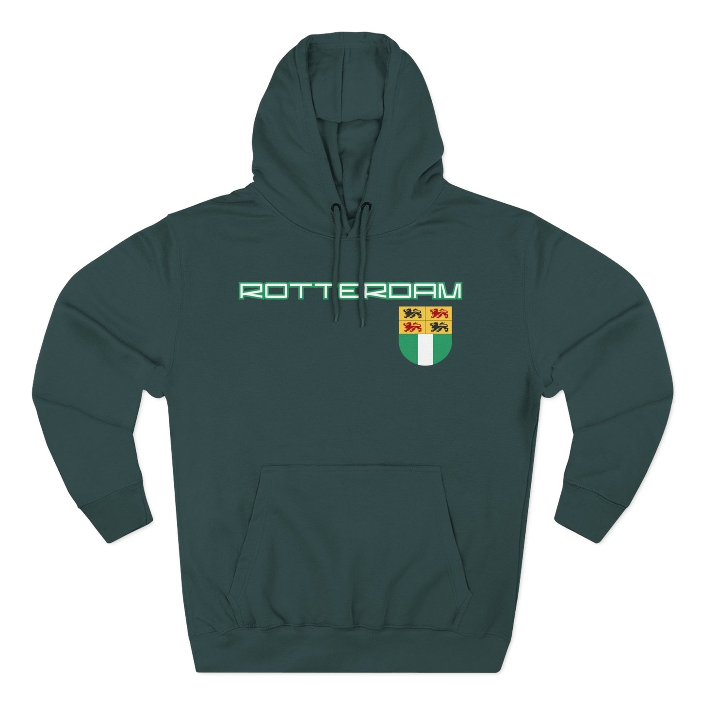 Rotterdam Hoodie — 'Rotterdam', 'coat of arms' (Right)