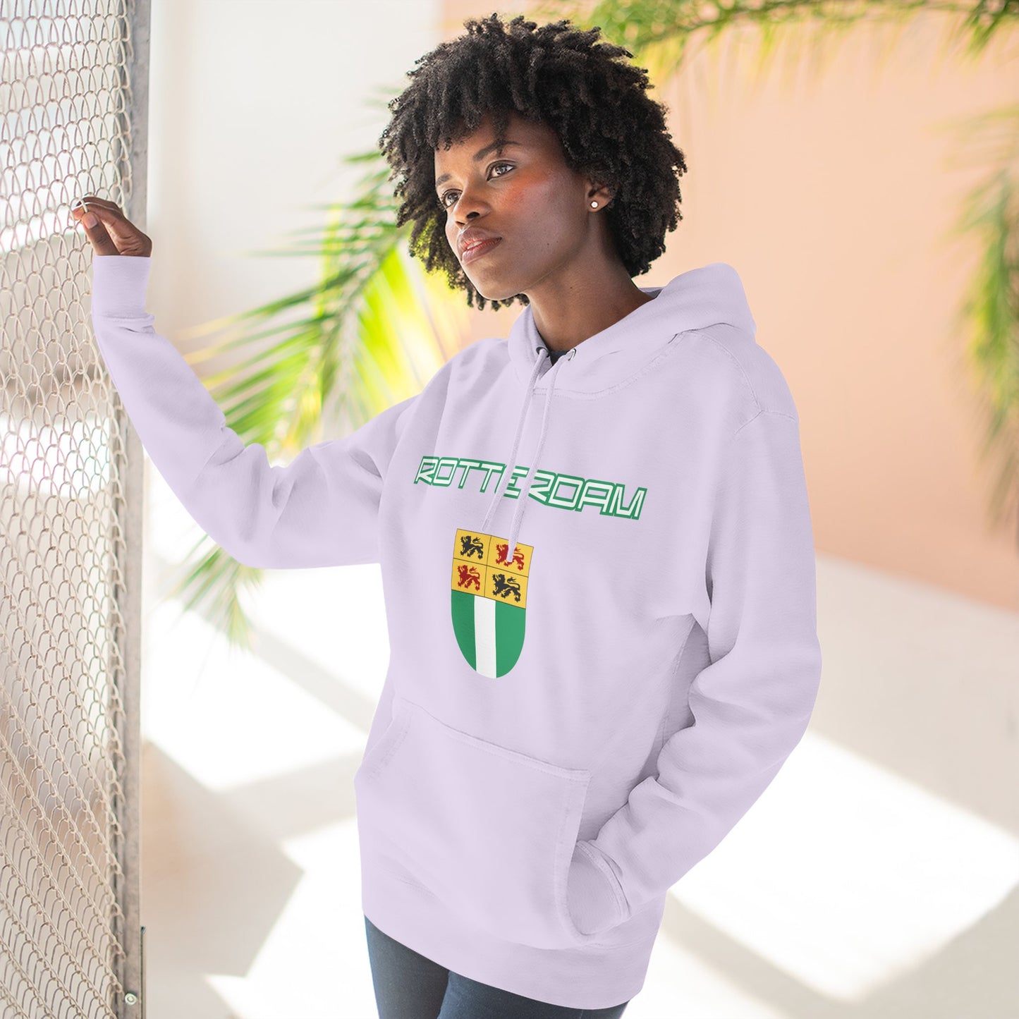 Rotterdam Hoodie — 'Rotterdam', 'coat of arms'.