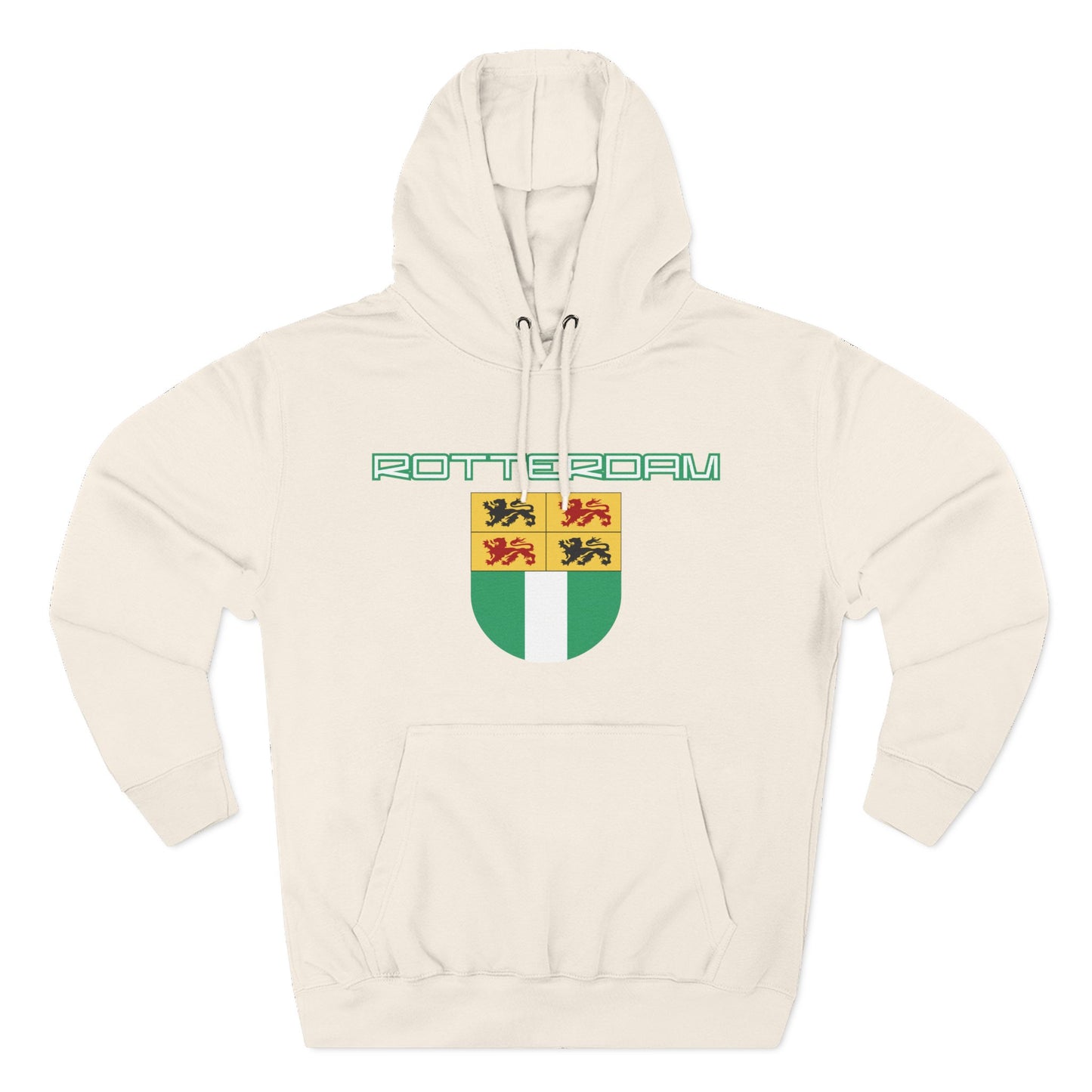 Rotterdam Hoodie — 'Rotterdam', 'coat of arms' (BIG).