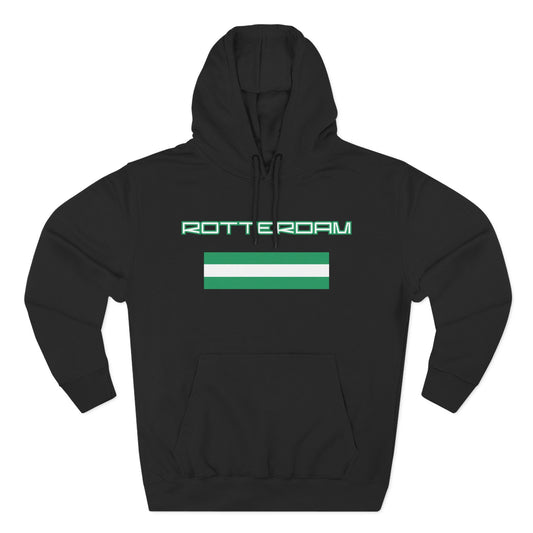 Rotterdam Hoodie — 'Rotterdam', 'flag' (small).