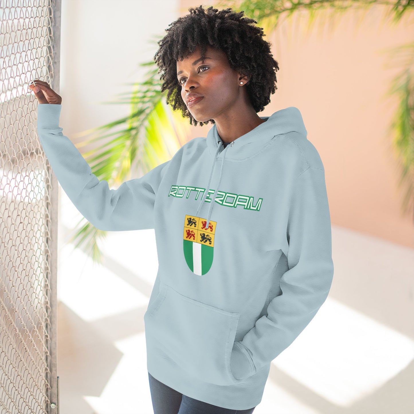 Rotterdam Hoodie — 'Rotterdam', 'coat of arms'.