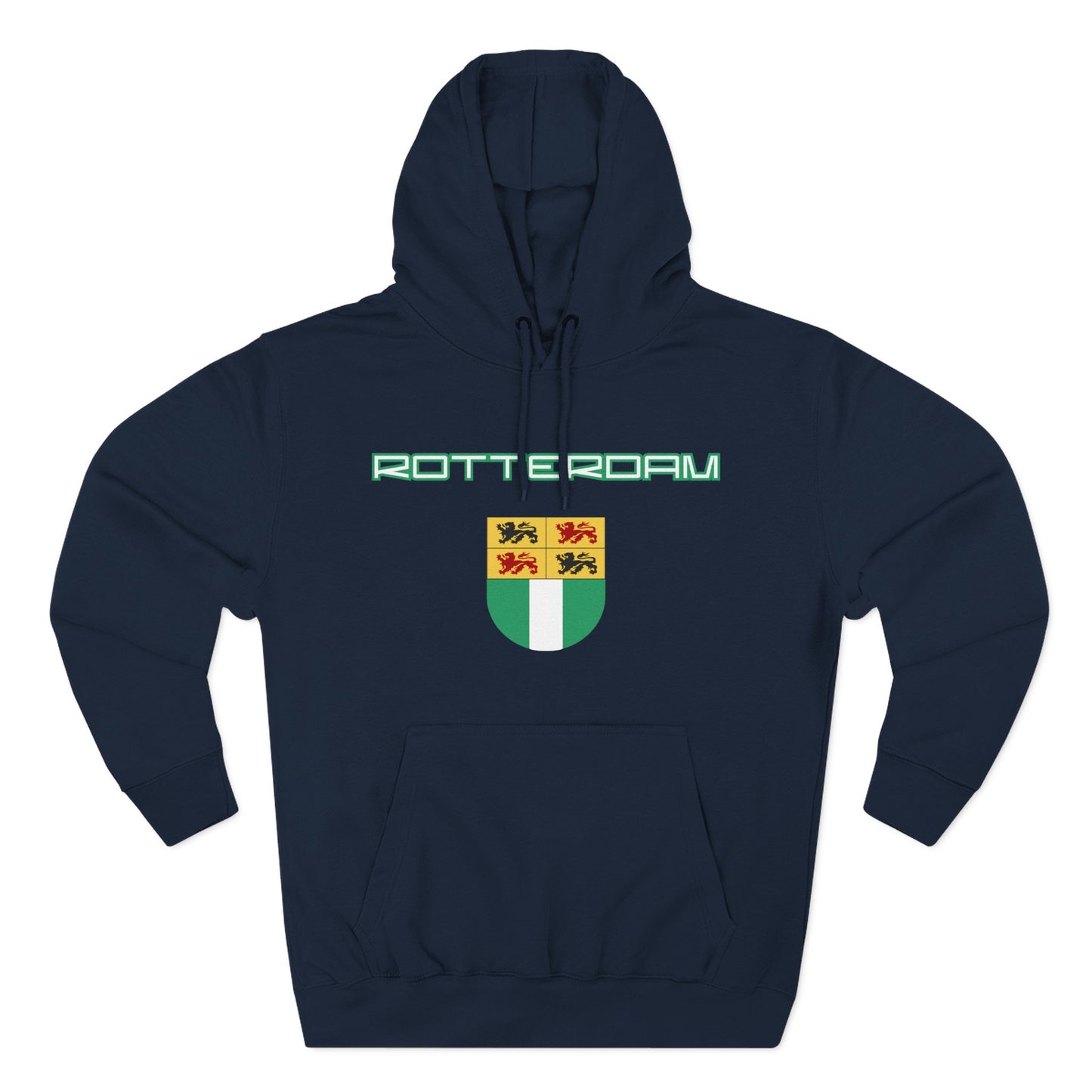 Rotterdam Hoodie — 'Rotterdam', 'coat of arms'.