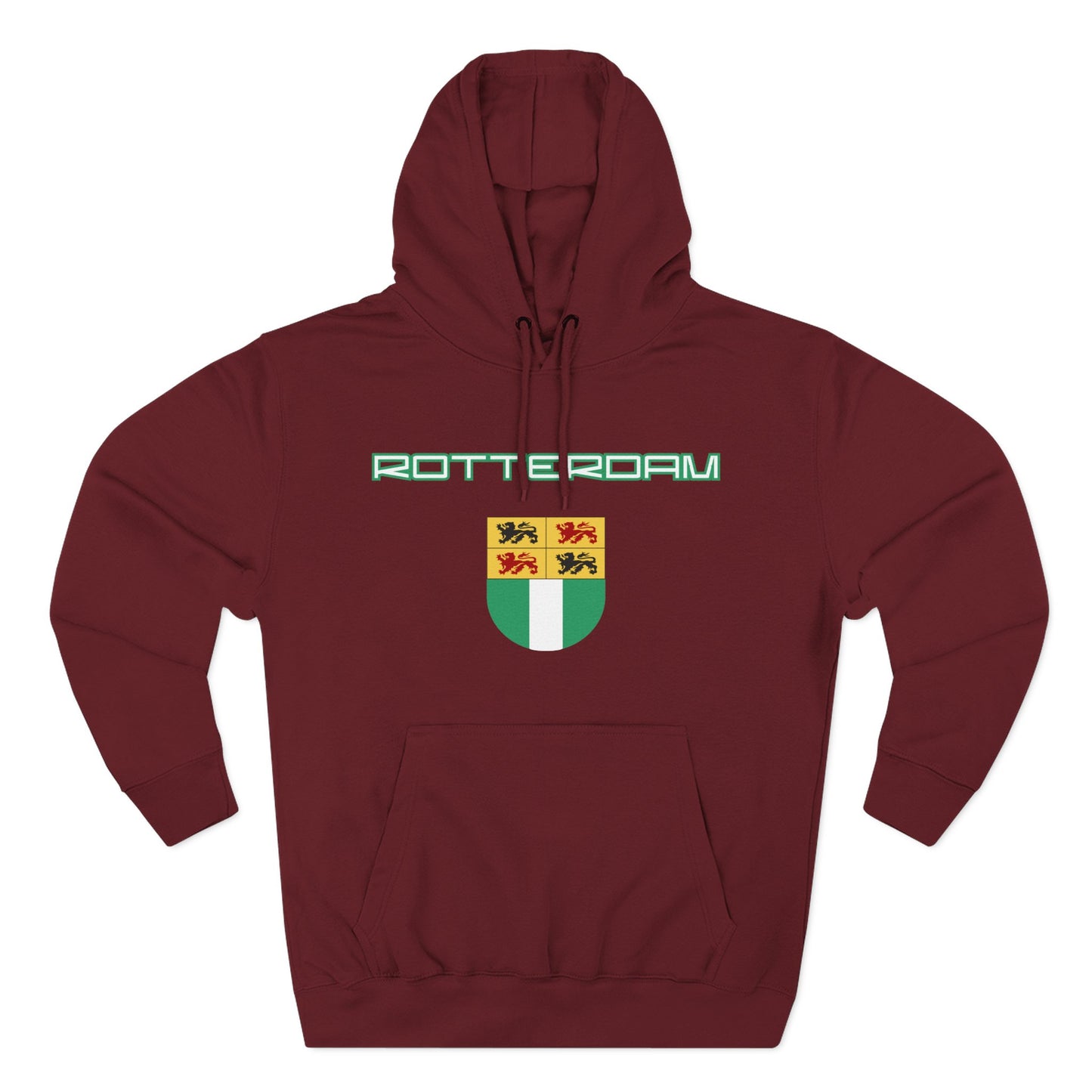 Rotterdam Hoodie — 'Rotterdam', 'coat of arms'.