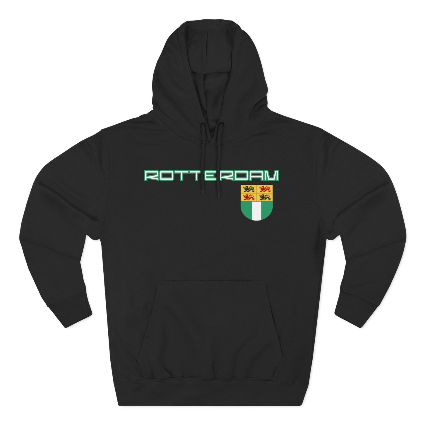 Rotterdam Hoodie — 'Rotterdam', 'coat of arms' (Right)
