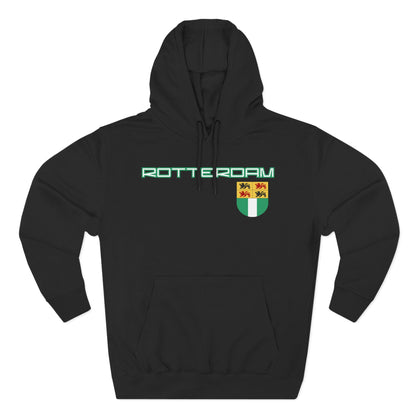 Rotterdam Hoodie — 'Rotterdam', 'coat of arms' (Right)