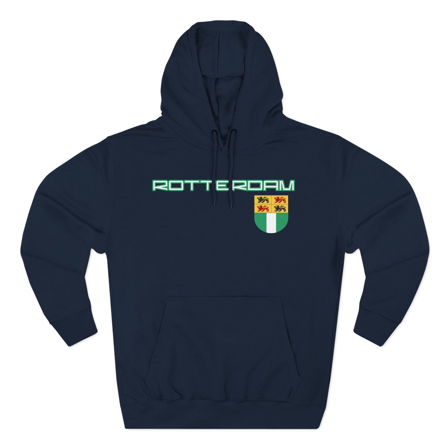 Rotterdam Hoodie — 'Rotterdam', 'coat of arms' (Right)