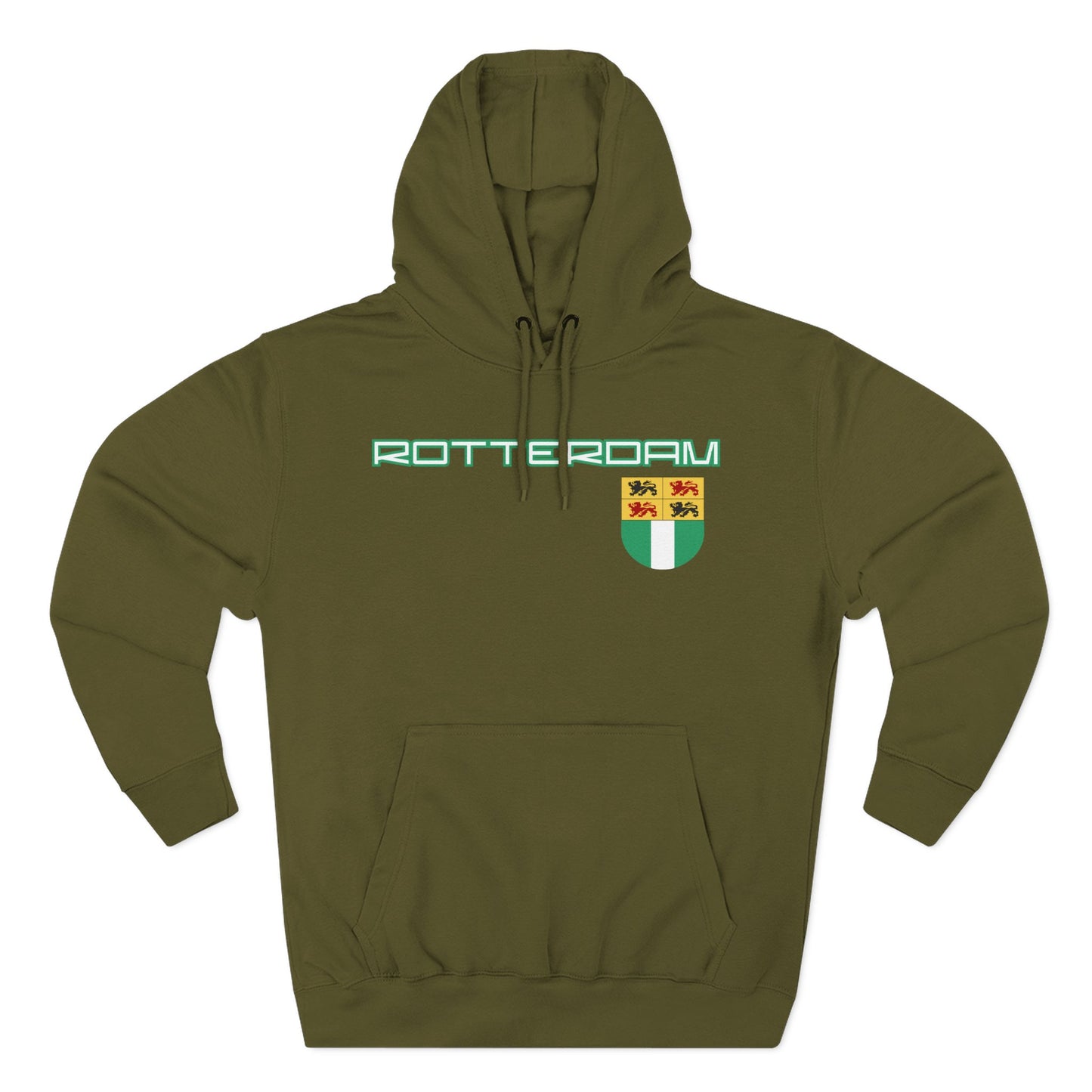 Rotterdam Hoodie — 'Rotterdam', 'coat of arms' (Right)