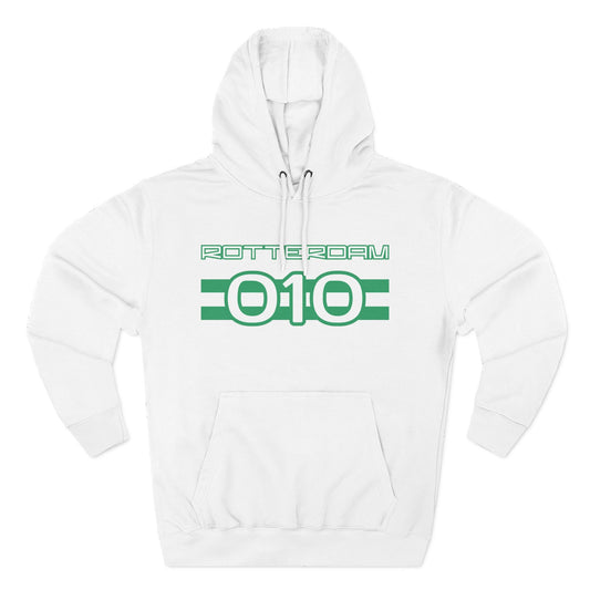 Rotterdam Hoodie — 'Rotterdam', '010', 'flag'.