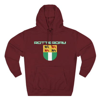 Rotterdam Hoodie — 'Rotterdam', 'coat of arms' (BIG).