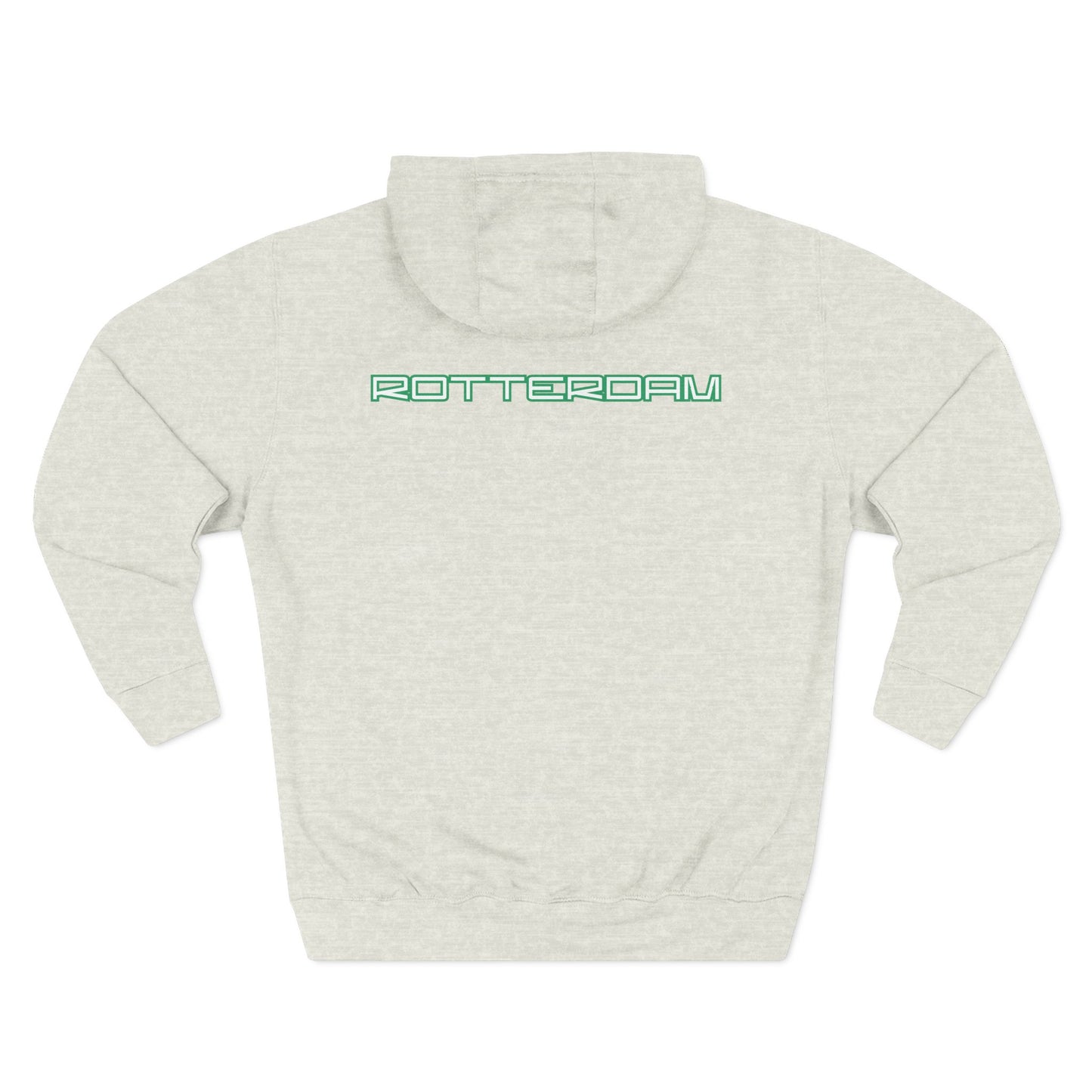 Rotterdam Hoodie — 'Rotterdam', 'Sterker door strijd', 'coat of arms'.