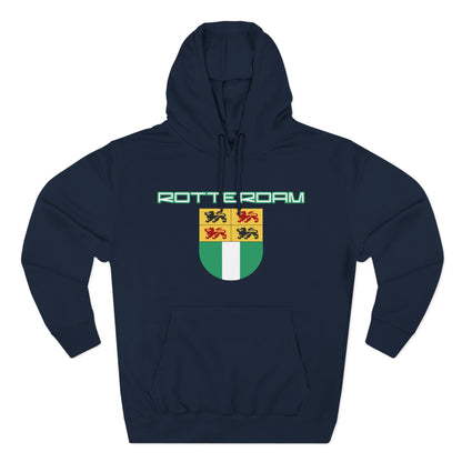 Rotterdam Hoodie — 'Rotterdam', 'coat of arms' (BIG).