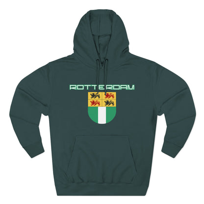 Rotterdam Hoodie — 'Rotterdam', 'coat of arms' (BIG).