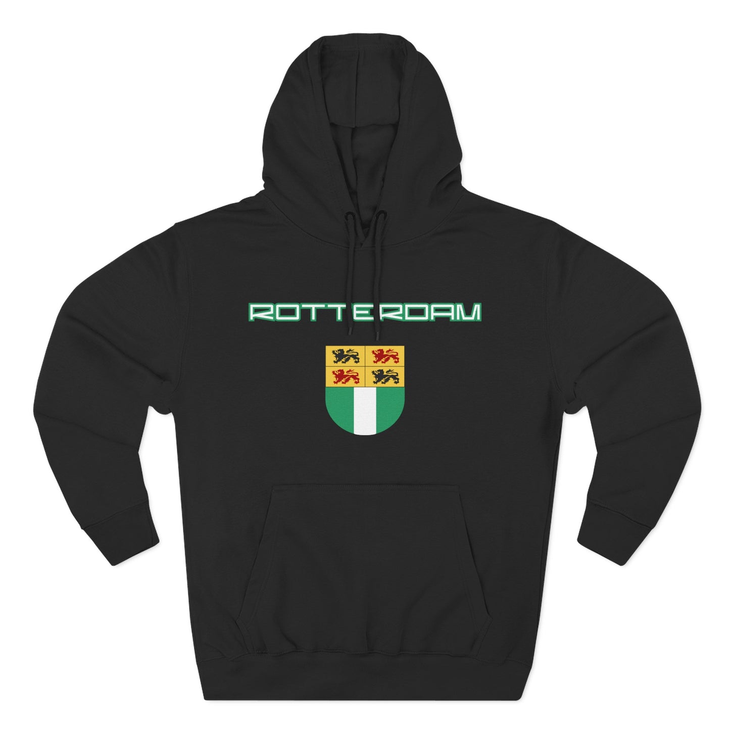 Rotterdam Hoodie — 'Rotterdam', 'coat of arms'.