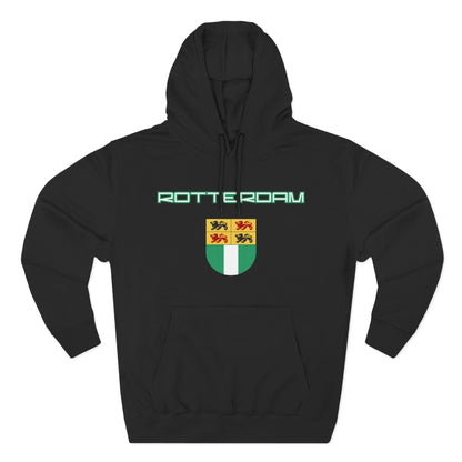Rotterdam Hoodie — 'Rotterdam', 'coat of arms'.