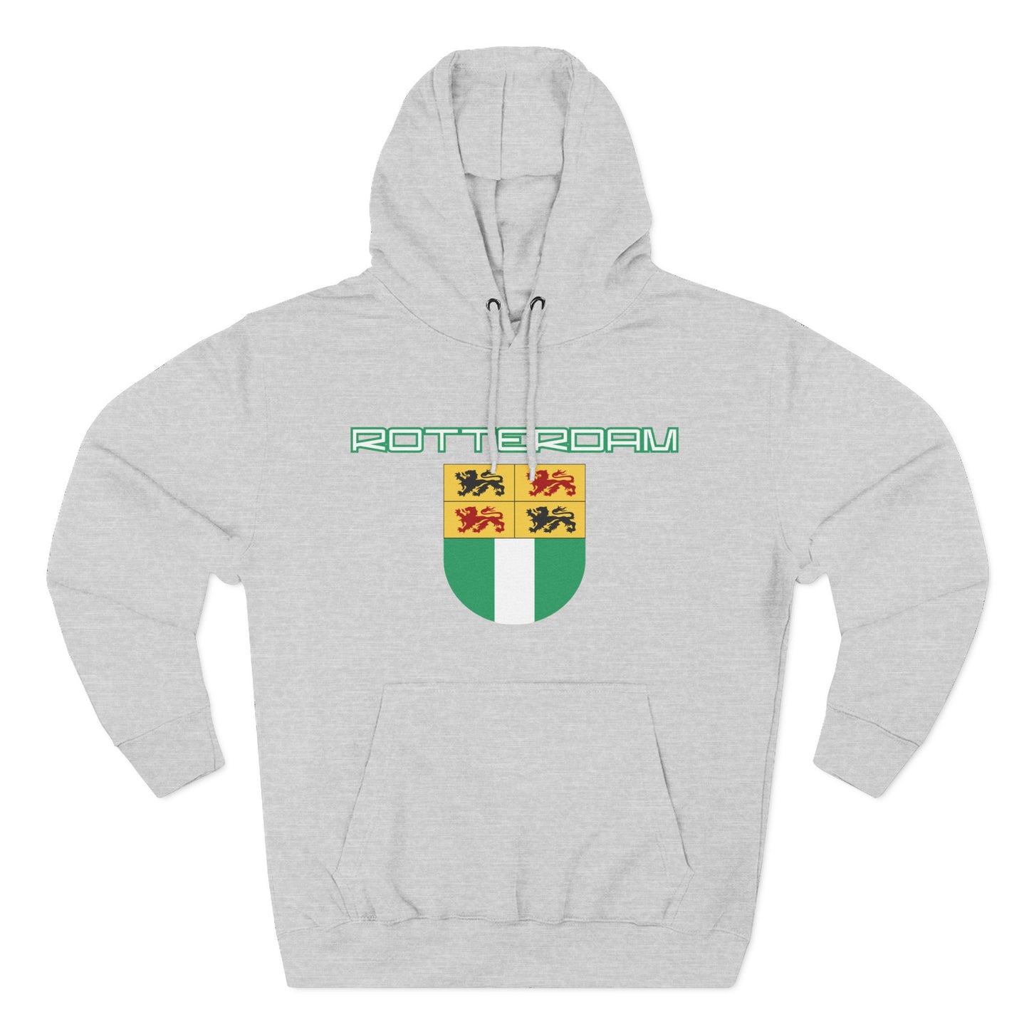 Rotterdam Hoodie — 'Rotterdam', 'coat of arms' (BIG).