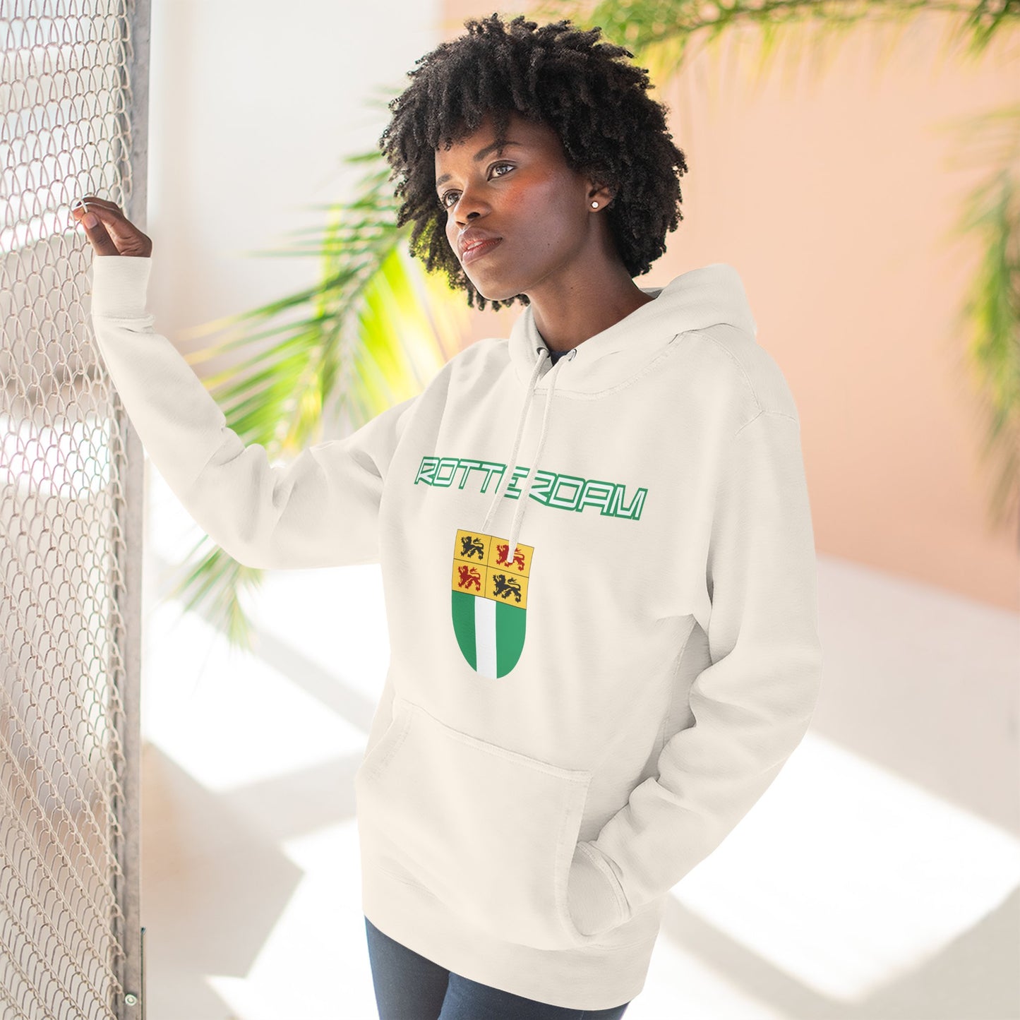 Rotterdam Hoodie — 'Rotterdam', 'coat of arms'.