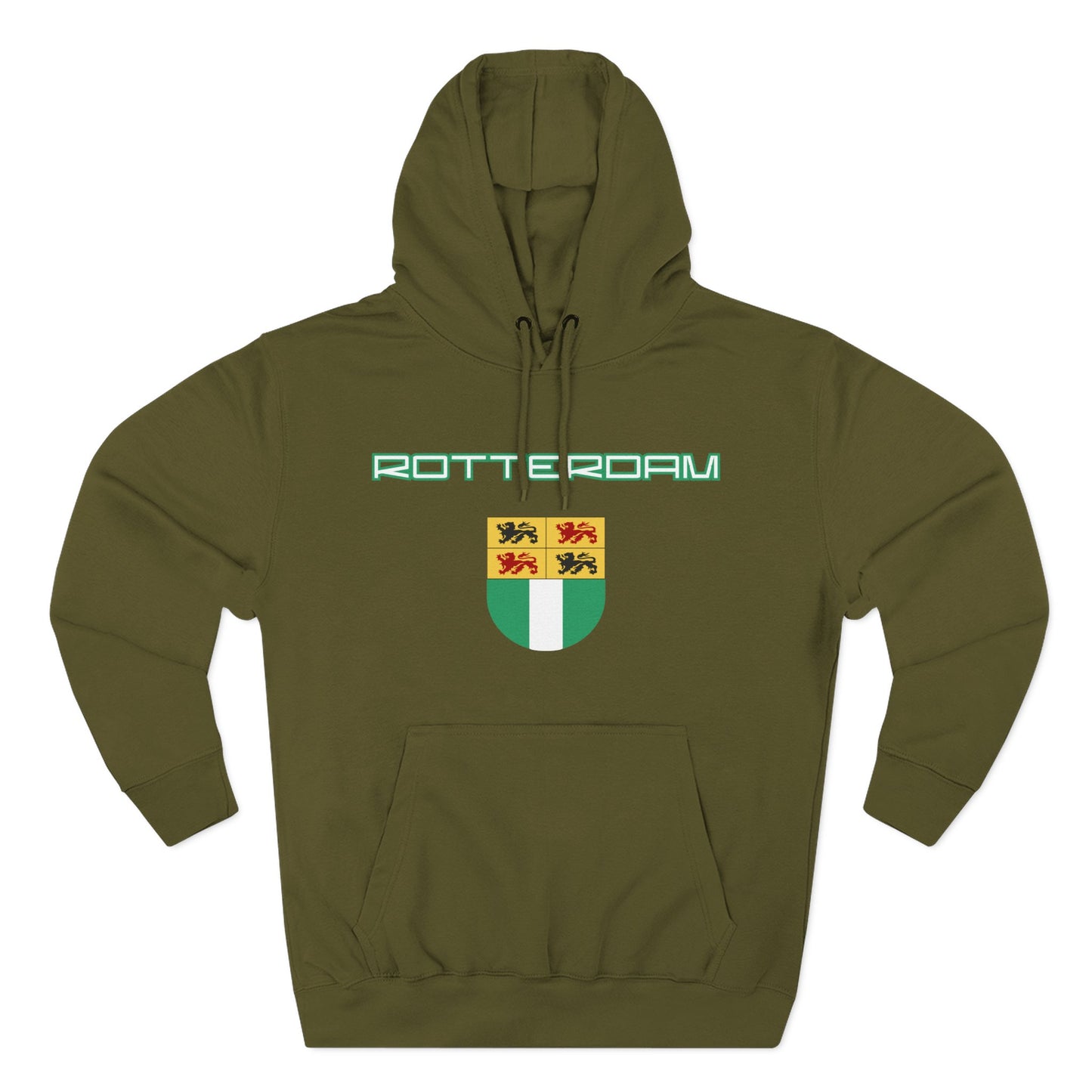 Rotterdam Hoodie — 'Rotterdam', 'coat of arms'.
