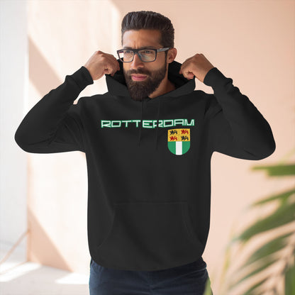 Rotterdam Hoodie — 'Rotterdam', 'coat of arms' (Right)